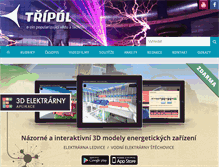 Tablet Screenshot of 3pol.cz